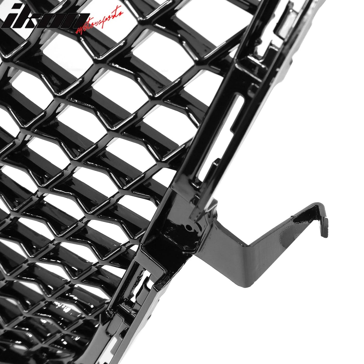 2019-2020 Cadillac CT6 V Style Gloss Black Front Bumper Grille ABS