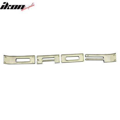 2009-2014 Ford F150 Raptor Style Front Grille Emblems Letter Black