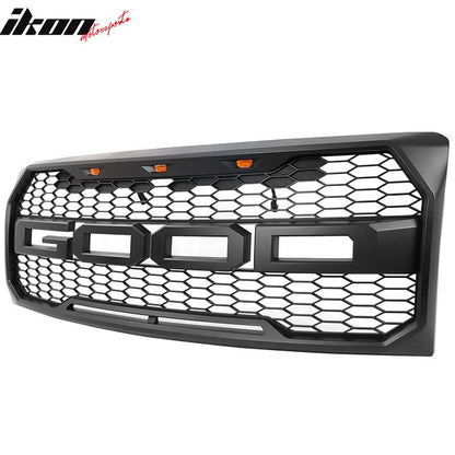2009-2014 Ford F150 New R Front Bumper Grille Hood Mesh Package ABS