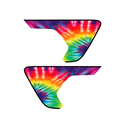 Tie-Dye Hippie Vent Decals