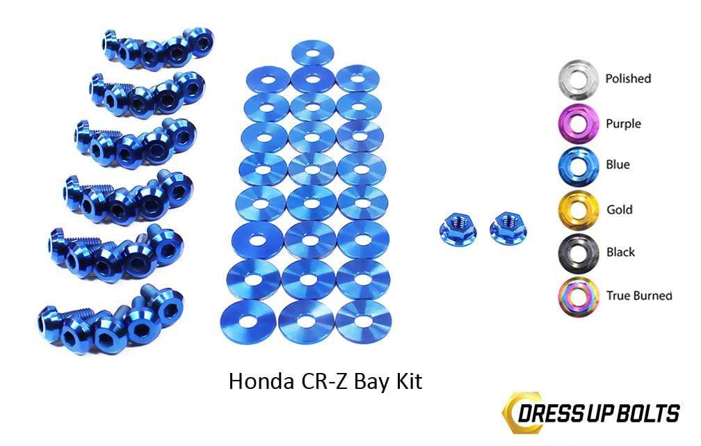 Honda CR-Z CRZ (2011-2015) Titanium Ti Dress Up Bolts Engine Bay Kit