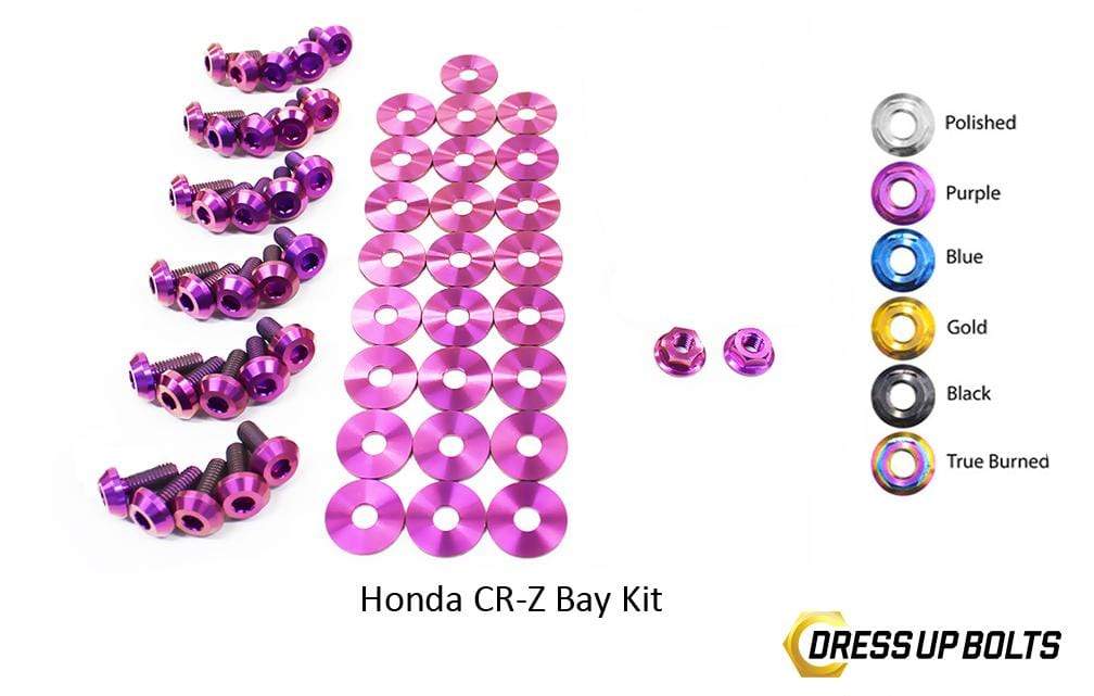 Honda CR-Z CRZ (2011-2015) Titanium Ti Dress Up Bolts Engine Bay Kit