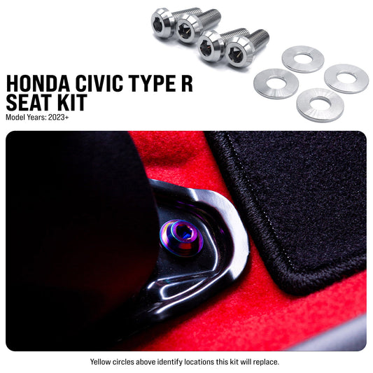 Titanium Hardware Seat Kit - Honda Civic Type R (2023+)