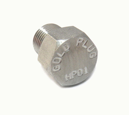 HP01 | GoldPlug | 1/2"-20 | USA | Magnetic Drain Plug | Stainless | Harley / Buell | Replaces for 60328-98A and 60328-98B | Fits Vast Majority of Harley-Davidson Engines | O-ring Included |