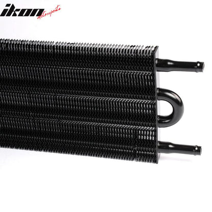 Universal Full Remote Transmission Oil Cooler Kit Auto/MT Radiator