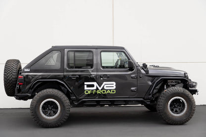 DV8 Offroad 2018-2024 Jeep JL 4 Door Razor Series Fastback Hard Top HTJL02-B