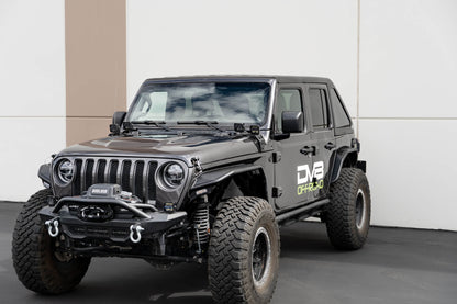 DV8 Offroad 2018-2024 Jeep JL 4 Door Razor Series Fastback Hard Top HTJL02-B