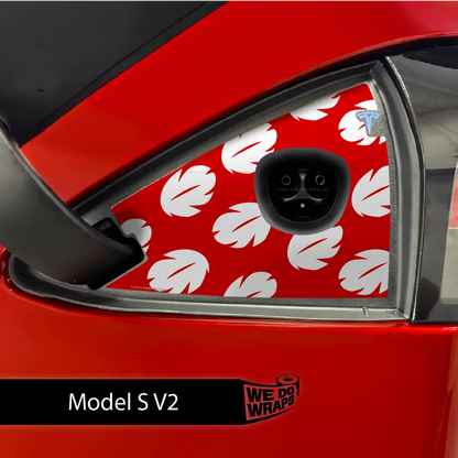 Hawaiian Tesla Charge Port Wrap | Model S