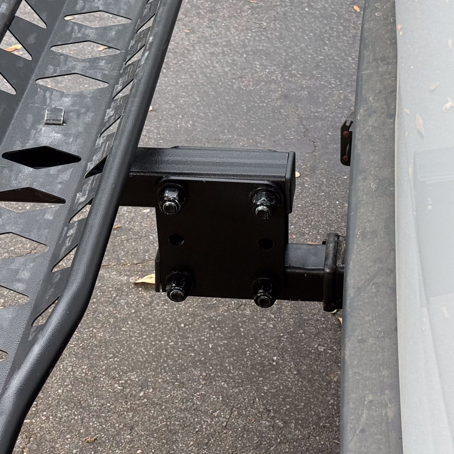 Height Adjustable Hitch Connection
