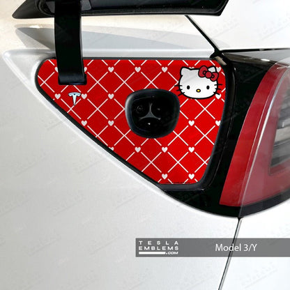 Hello Kitty Tesla Charge Port Wrap | Model Y