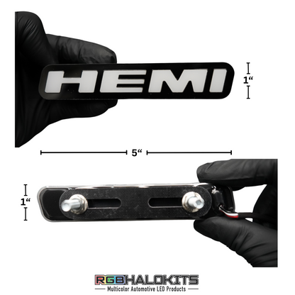 Hemi LED Badge (Multicolor Flow)