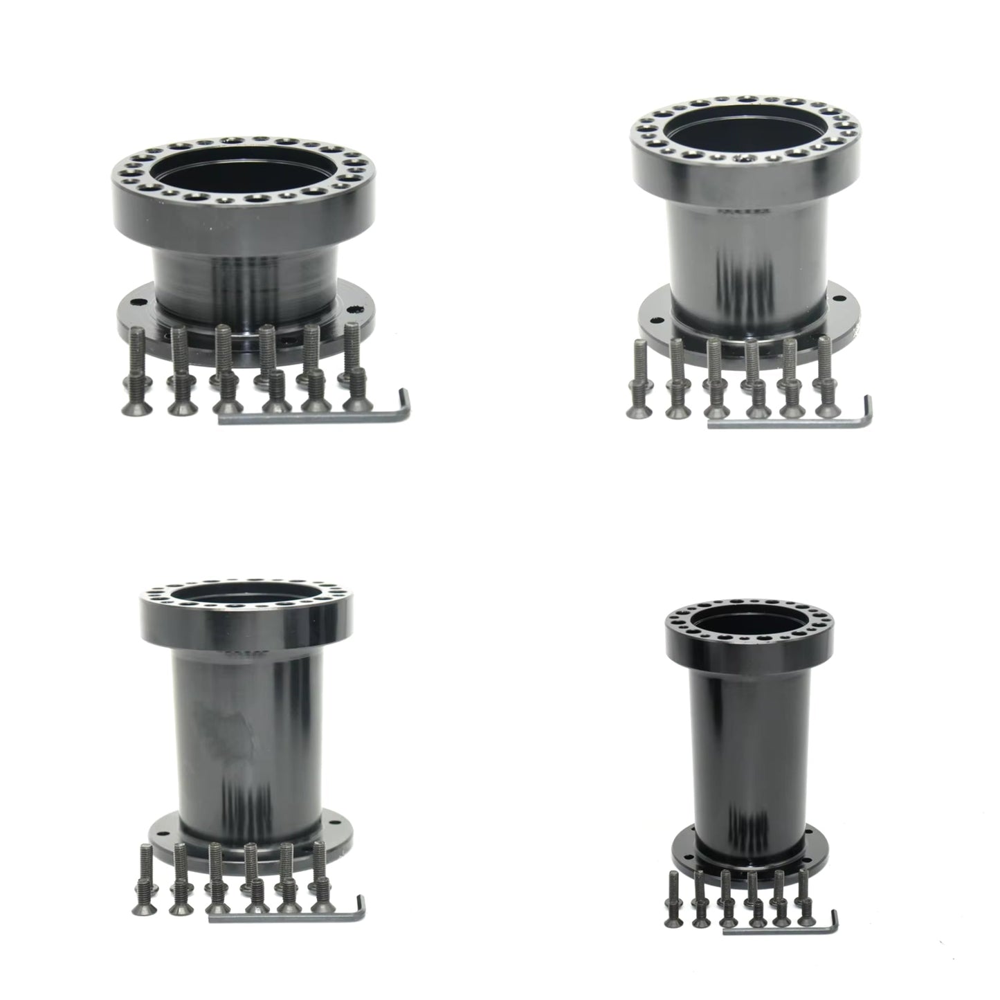 Steering Wheel Hub Extension Black