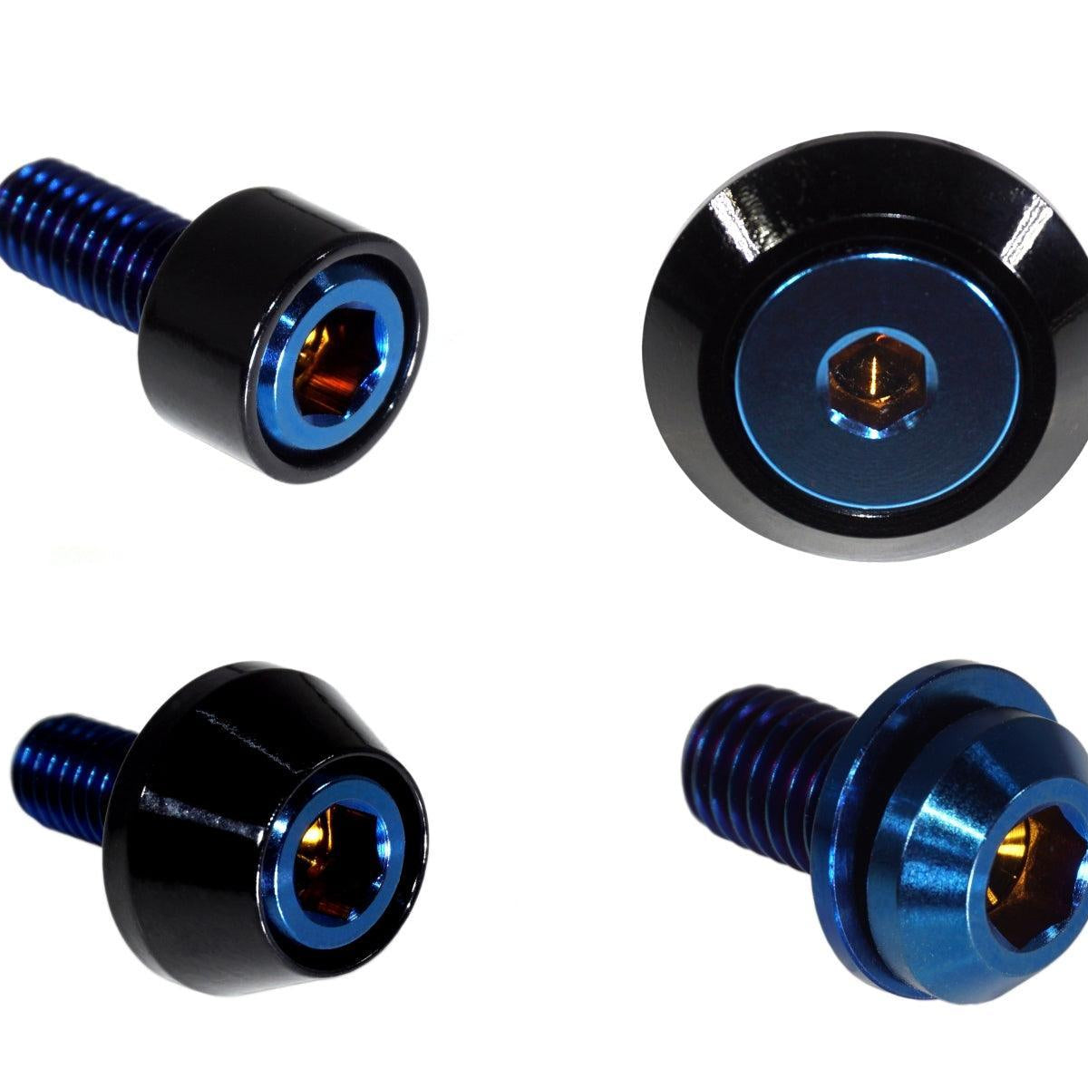 ZSPEC Interior Dress Up Bolts® Fastener Kit for 21+ Ford Bronco 2.7L, Titanium & Billet