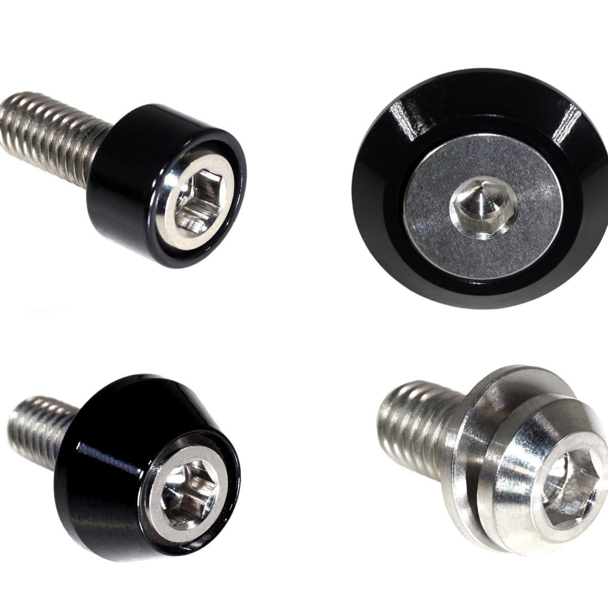 ZSPEC Interior Dress Up Bolts® Fastener Kit for 21+ Ford Bronco 2.7L, Titanium & Billet