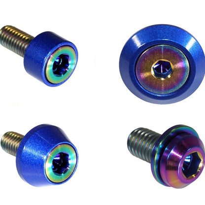 ZSPEC Interior Dress Up Bolts® Fastener Kit for 21+ Ford Bronco 2.7L, Titanium & Billet