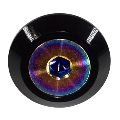 ZSPEC Low-Profile Body Kit Fastener, M5x20mm w/ WELL NUT, Titanium & Billet, Per Each