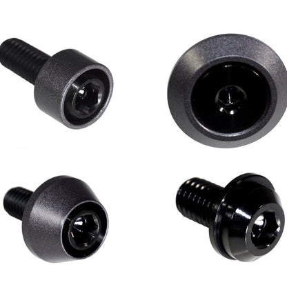 ZSPEC Interior Dress Up Bolts® Fastener Kit for 21+ Ford Bronco 2.7L, Titanium & Billet