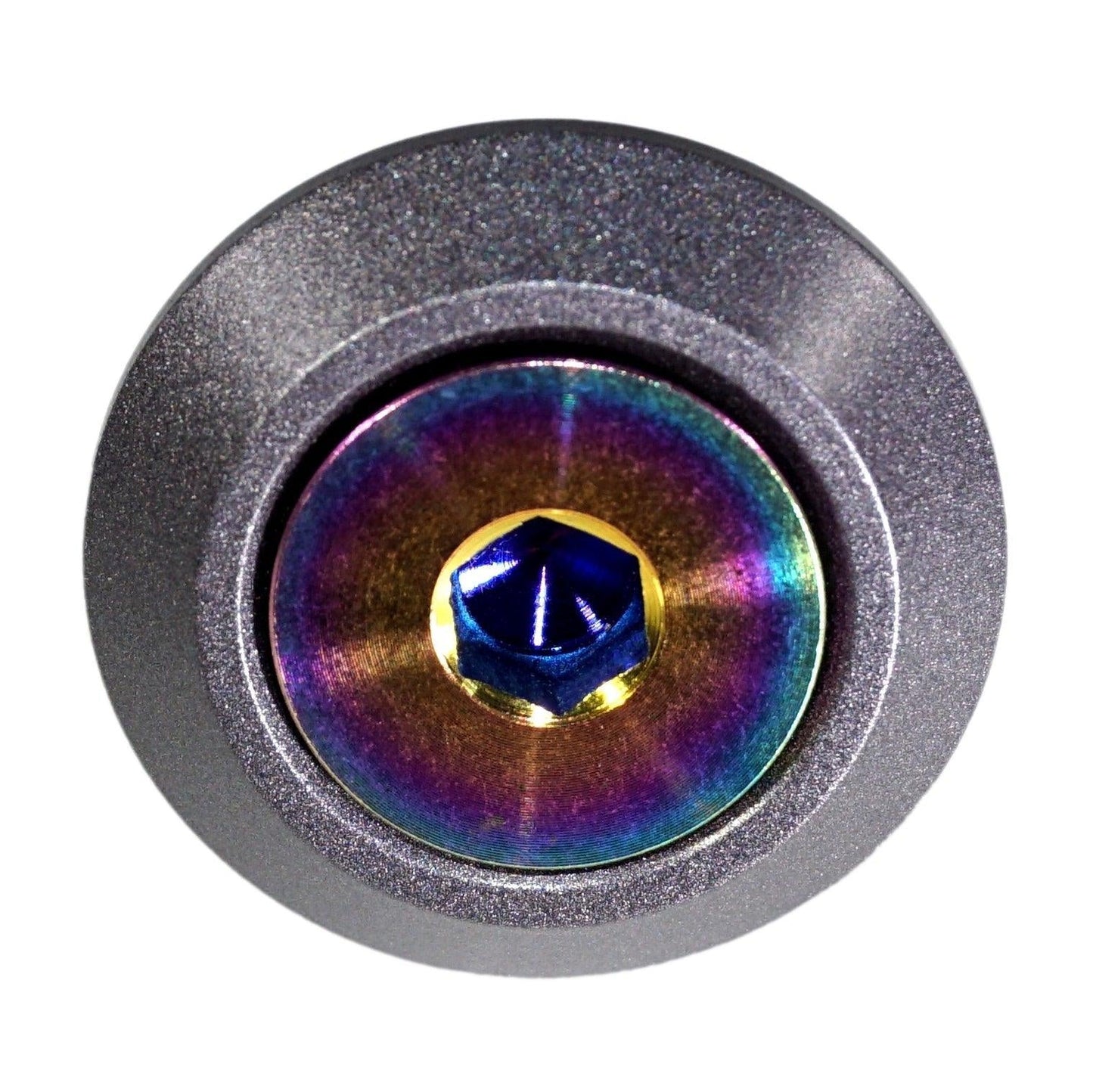 ZSPEC Low-Profile Body Kit Fastener, M5x20mm Titanium & Billet w/RIVET NUT, Per Each