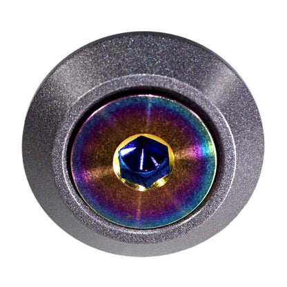 ZSPEC Low-Profile Body Kit Fastener, M5x20mm Titanium & Billet w/RIVET NUT, Per Each