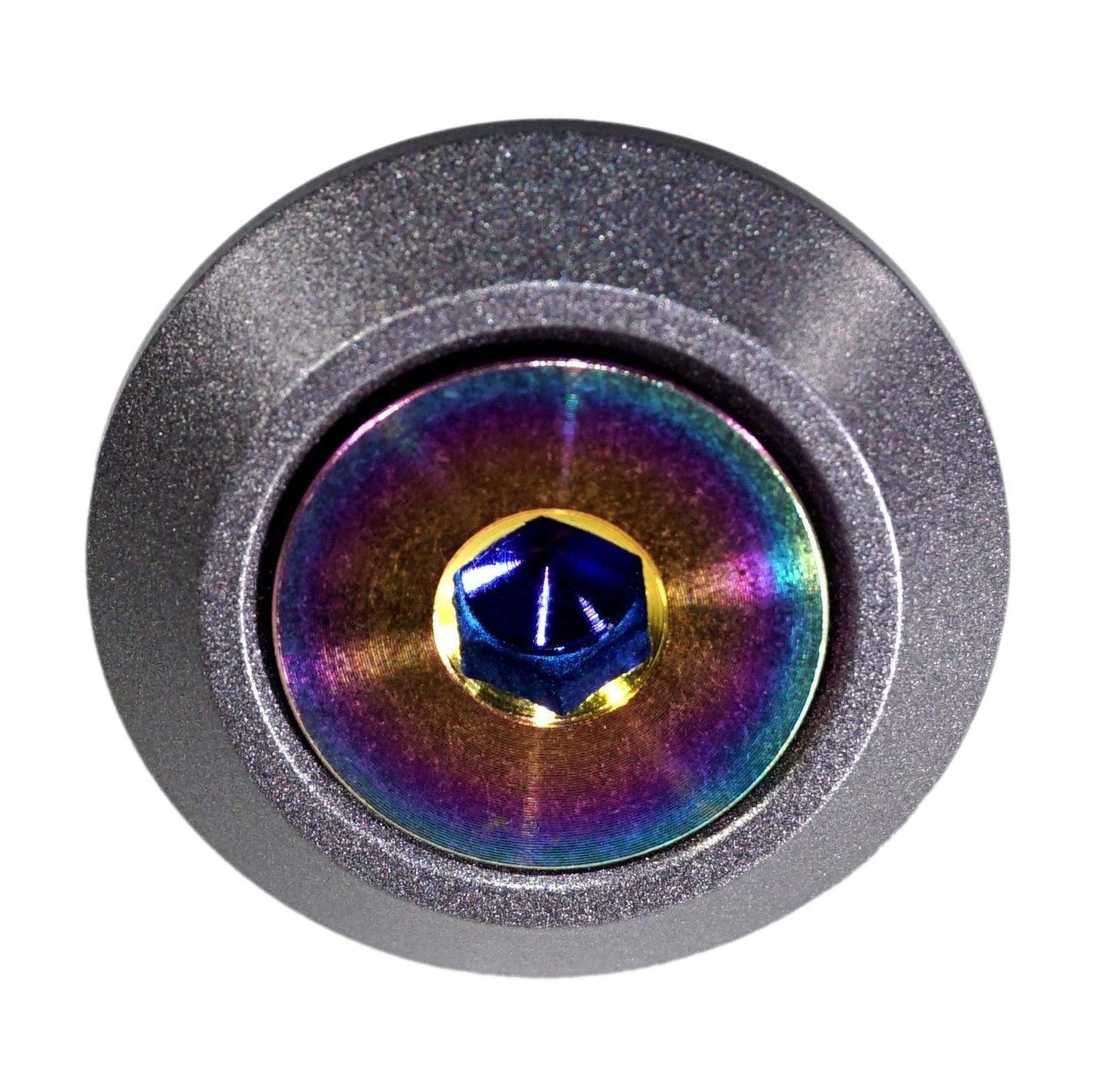 ZSPEC Low-Profile Body Kit Fastener, M5x20mm w/ WELL NUT, Titanium & Billet, Per Each