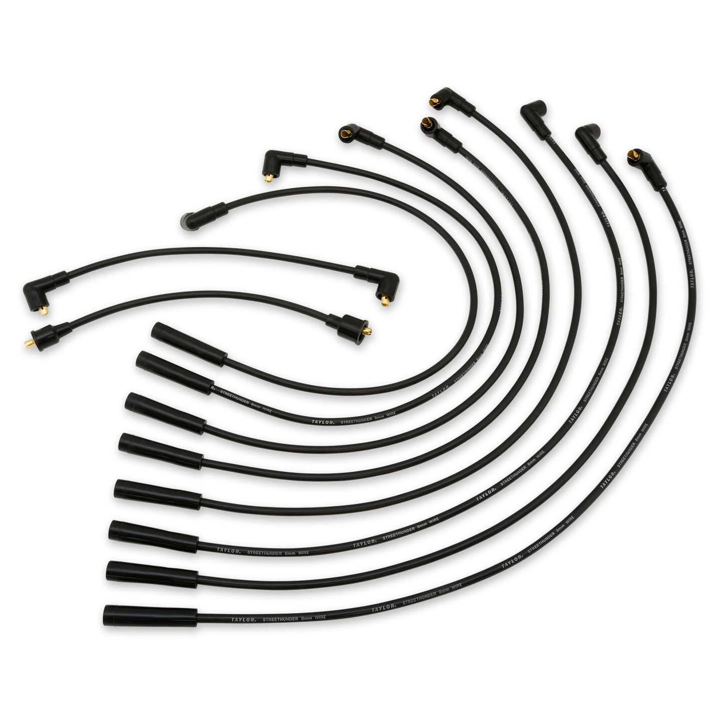 Taylor Cable Streethunder custom 8 cyl black 51052