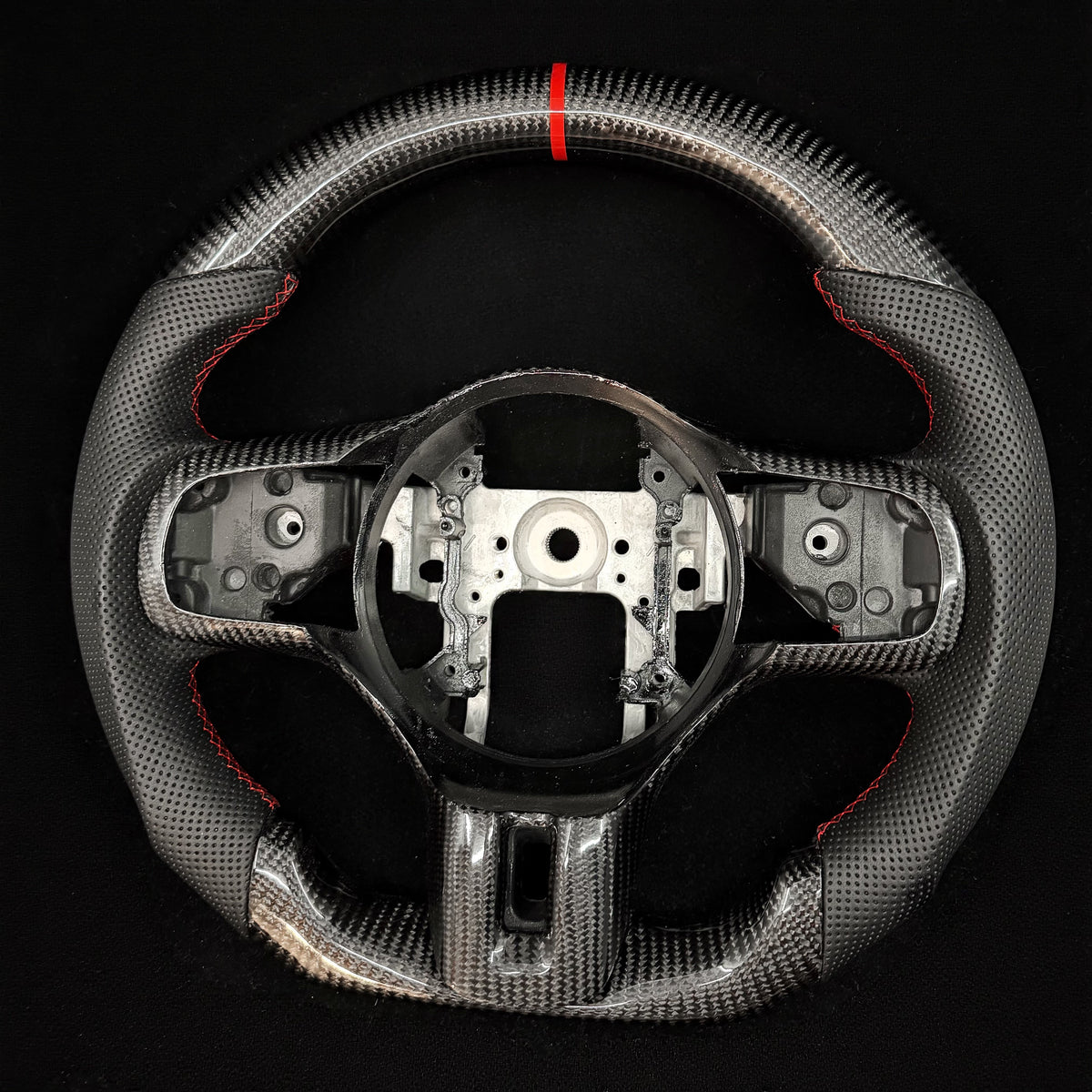 IN STOCK - Mitsubishi Lancer Evo X Carbon Fiber Steering Wheel