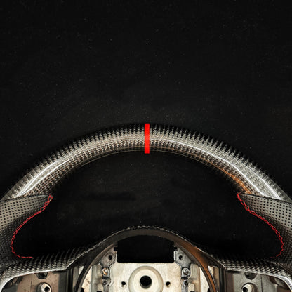 IN STOCK - Mitsubishi Lancer Evo X Carbon Fiber Steering Wheel
