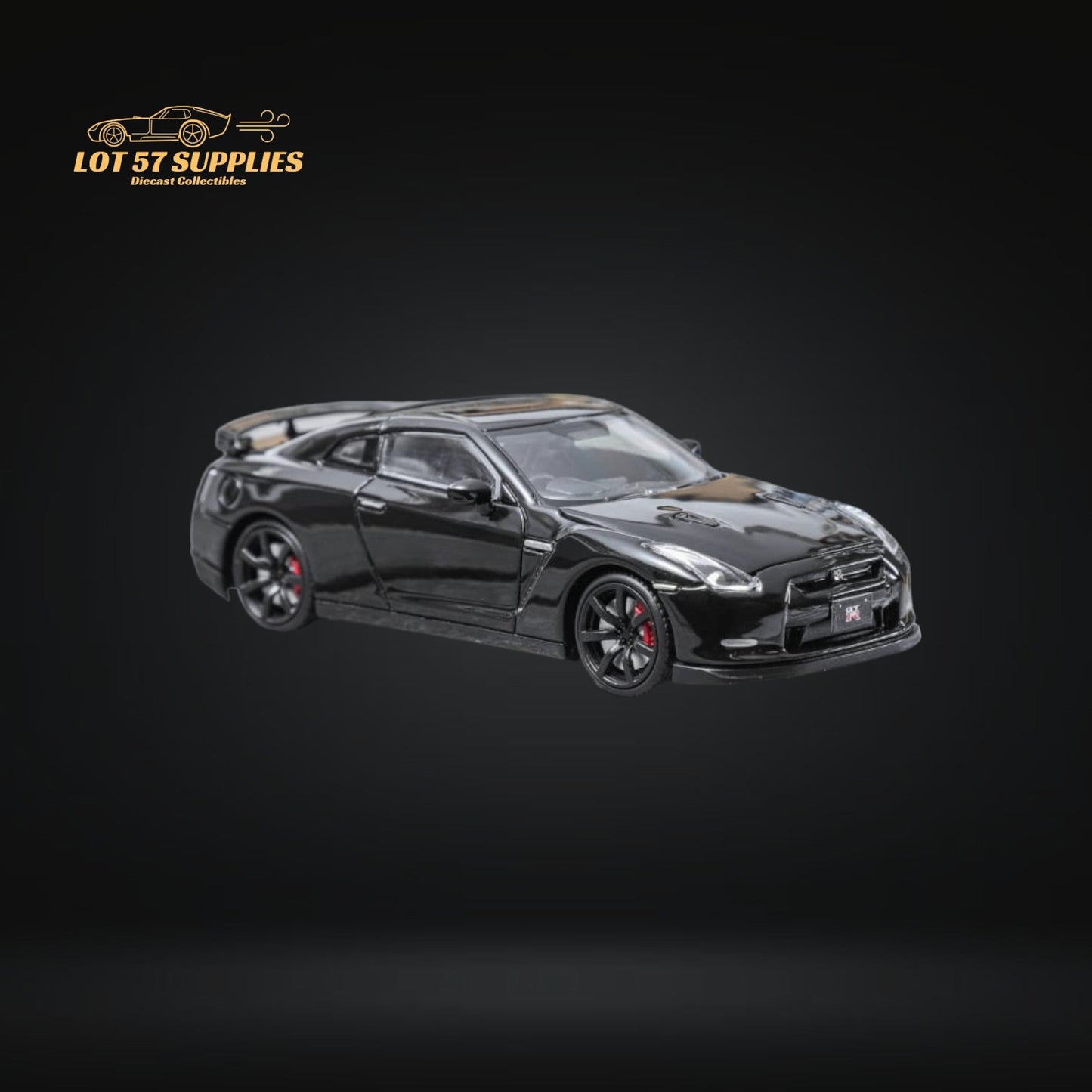 Focal Horizon Nissan Skyline GT-R R35 Black With Openable Hood 1:64