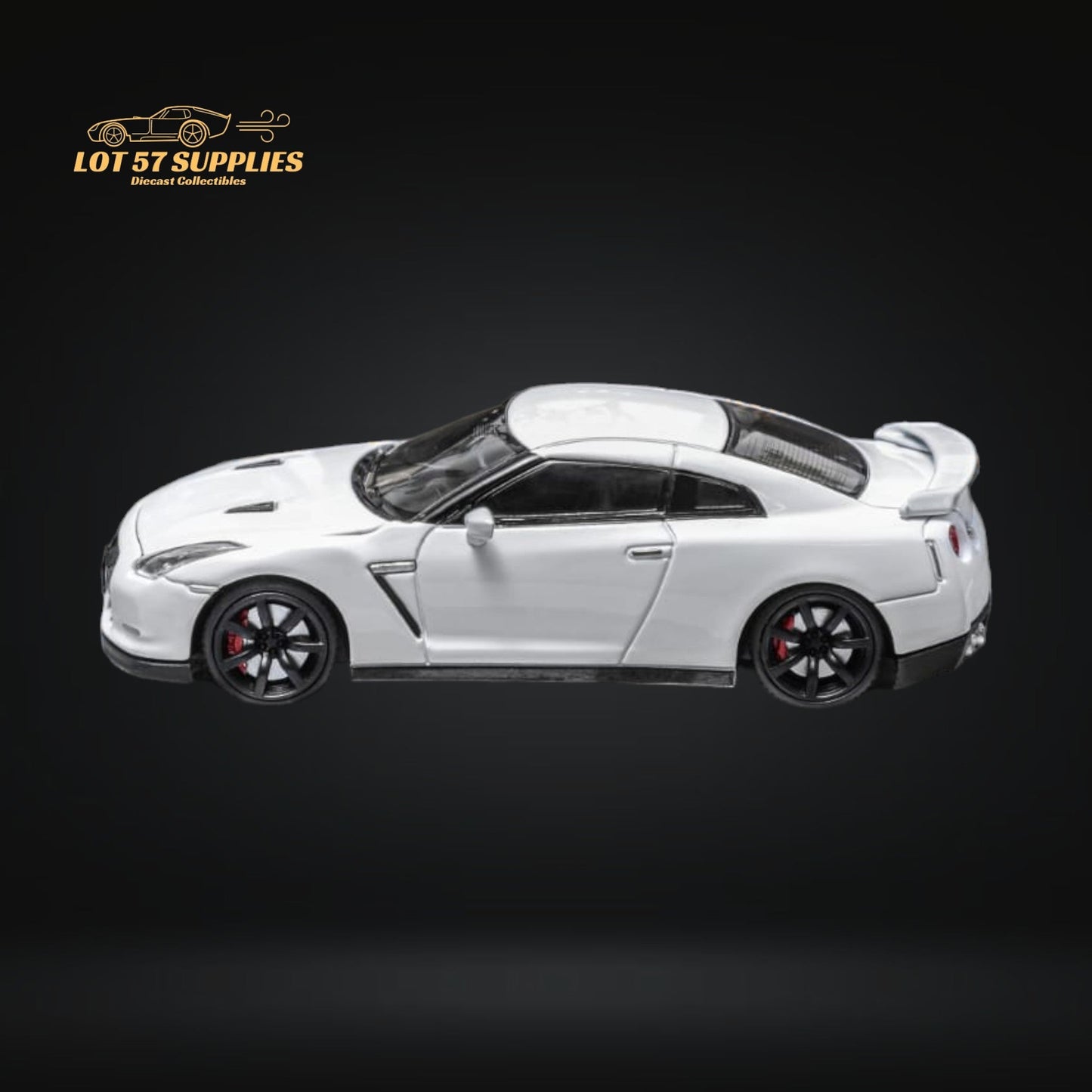 Focal Horizon Nissan Skyline GT-R R35 White With Openable Hood 1:64