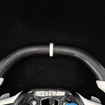 IN STOCK - 2019-2024 BMW G2X 3/4-series Non-M-Sport Carbon Fiber Steering Wheel