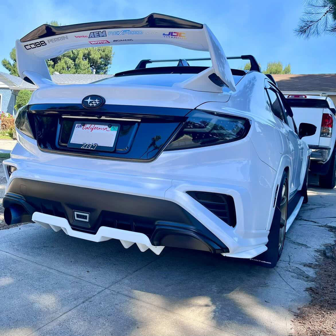 Exhaust Cover for Subaru WRX (VB)