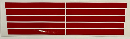 Premium Cast Vinyl Decals for 2022-2026 Tundra Grill Ribs x2