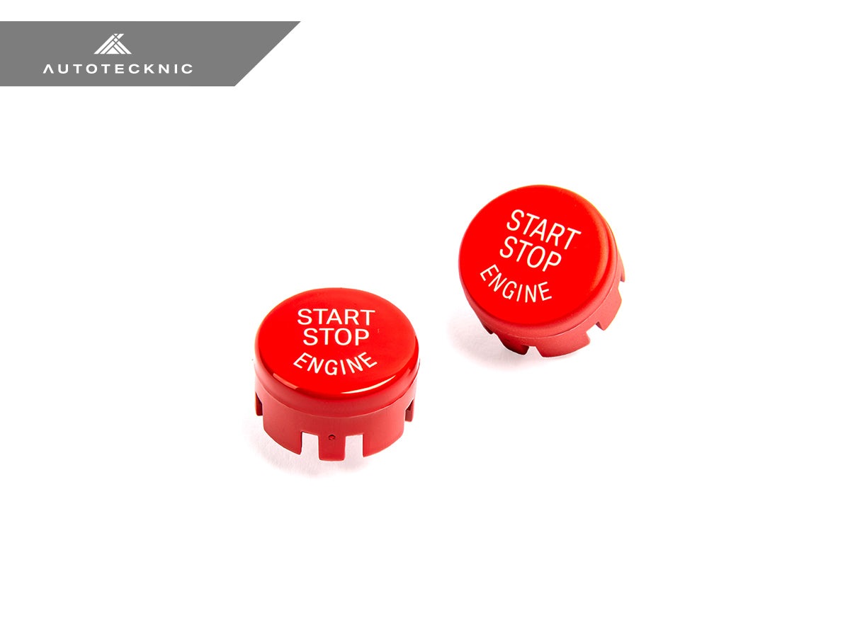 AutoTecknic Red Start Stop Button - BMW F20 1-Series