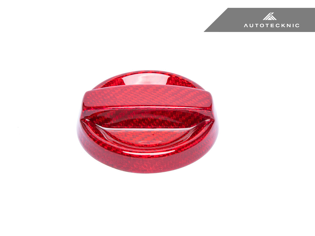 AutoTecknic Dry Carbon Competition Oil Cap Cover - BMW G30 5-Series