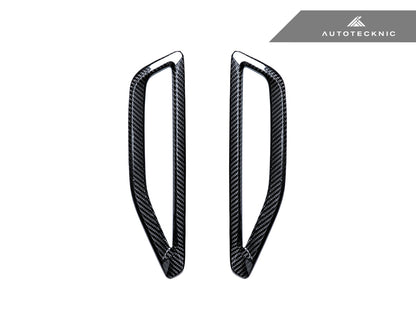 AutoTecknic Dry Carbon Fiber Fender Trim - G05 X5