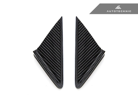 AutoTecknic Dry Carbon Side Mirror Wind Deflector Set - Porsche 911 (991) | 981 Boxster/Cayman | 718 (982)