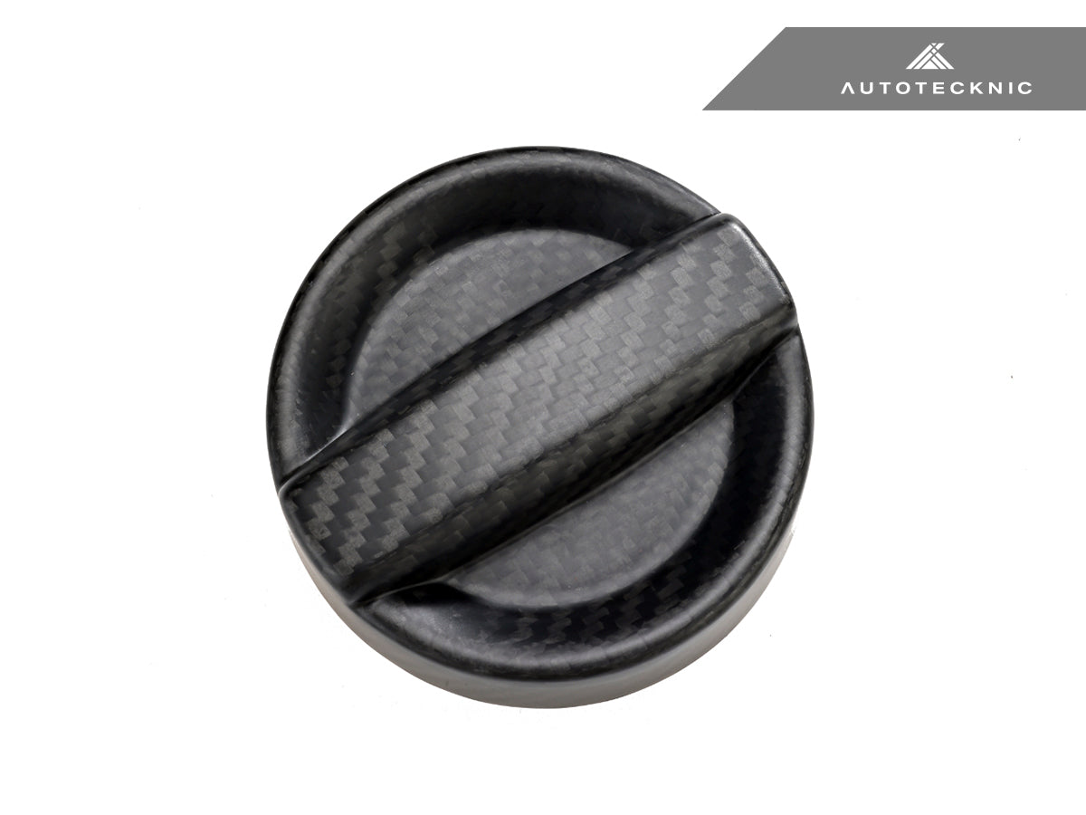 AutoTecknic Dry Carbon Competition Oil Cap Cover - BMW G30 5-Series