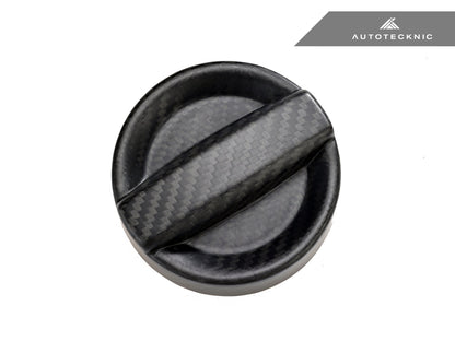 AutoTecknic Dry Carbon Competition Oil Cap Cover - BMW G30 5-Series