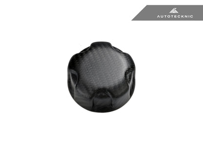 AutoTecknic Dry Carbon Charge Cooler Tank Cap Cover - F06/ F12/ F13 M6