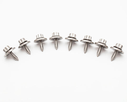VW MK4 GR-5 Titanium Beauty Dress Up Fender/Headlights Screws, Washers Hardware  Kit - GTI, JETTA, GOLF