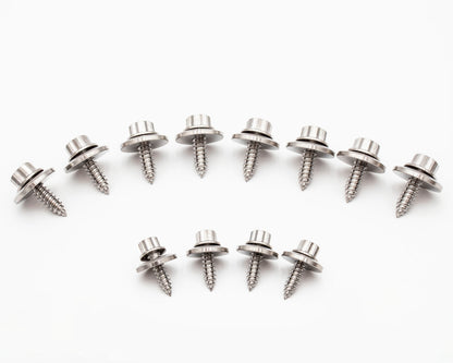 VW MK4 GR-5 Titanium Beauty Dress Up Fender/Headlights Screws, Washers Hardware  Kit - GTI, JETTA, GOLF