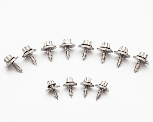 VW MK4 GR-5 Titanium Beauty Dress Up Fender/Headlights Screws, Washers Hardware  Kit - GTI, JETTA, GOLF