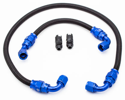 1.8T Plug and Play AN Hoses for Carrot Top Tuning High Flow Fuel Rail MK4 8N | Audi Volkswagen | Transverse