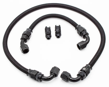 1.8T Plug and Play AN Hoses for Carrot Top Tuning High Flow Fuel Rail MK4 8N | Audi Volkswagen | Transverse