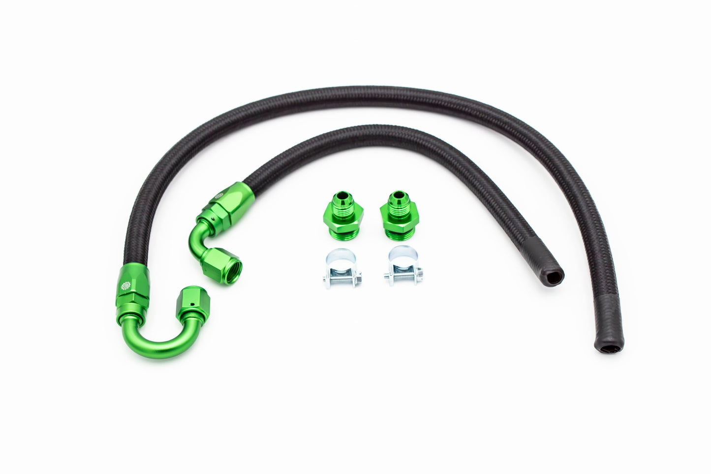 1.8T Plug and Play AN Hoses for Carrot Top Tuning High Flow Fuel Rail | Audi B5 Longitudinal