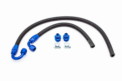 1.8T Plug and Play AN Hoses for Carrot Top Tuning High Flow Fuel Rail | Audi B5 Longitudinal