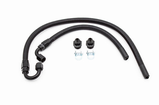 1.8T Plug and Play AN Hoses for Carrot Top Tuning High Flow Fuel Rail | Audi B5 Longitudinal