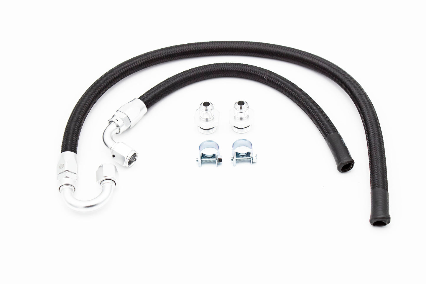 1.8T Plug and Play AN Hoses for Carrot Top Tuning High Flow Fuel Rail | Audi B5 Longitudinal