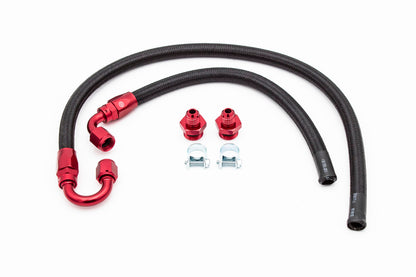 1.8T Plug and Play AN Hoses for Carrot Top Tuning High Flow Fuel Rail | Audi B5 Longitudinal