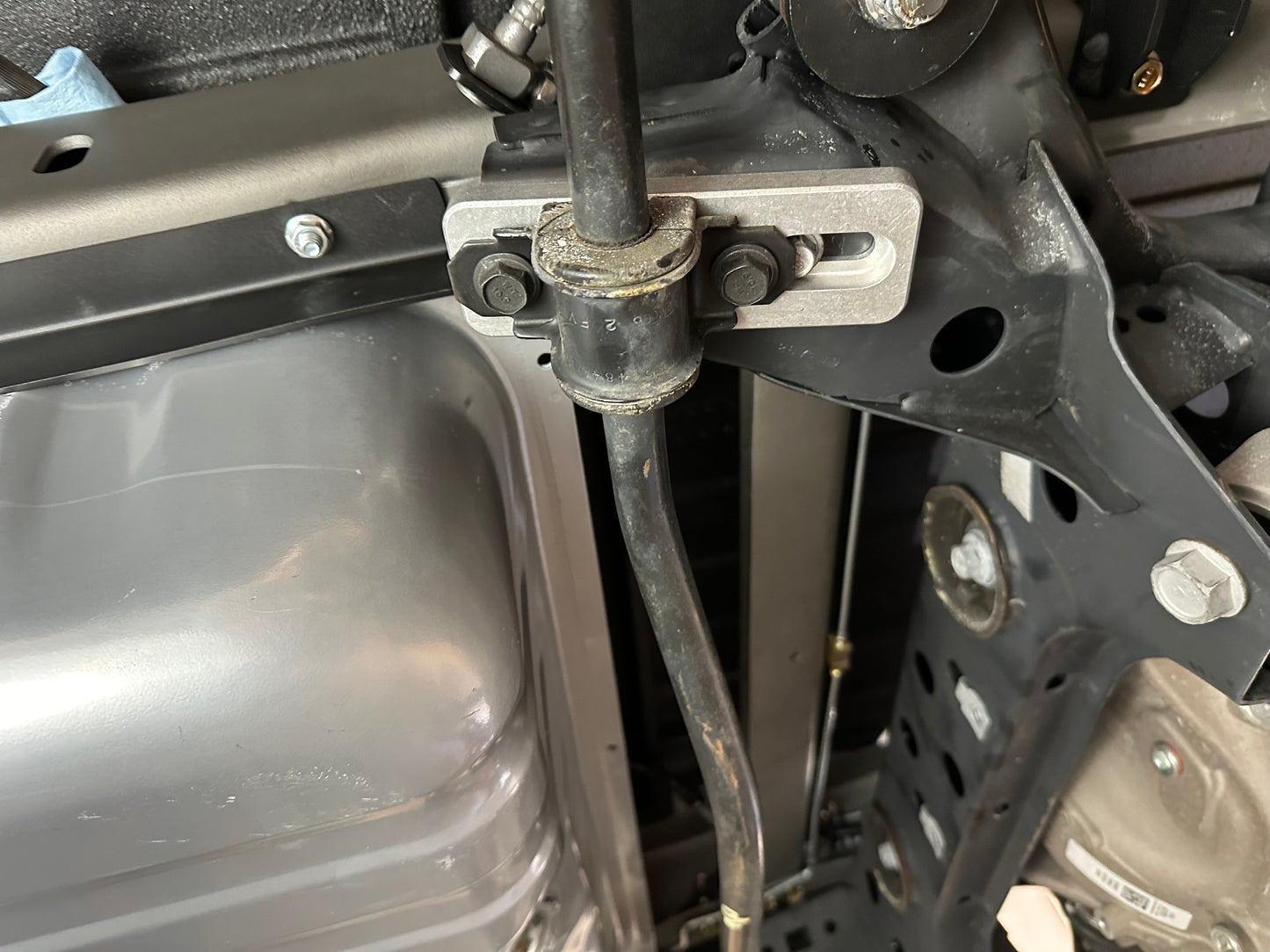 S-550 rear suspension coilover mounting kit